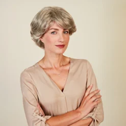 Naturell Perücke "Lisa" grau