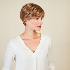 Naturell Perücke "Tilda" dunkelblond