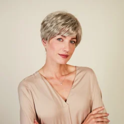 Naturell Perücke "Tilda" grau