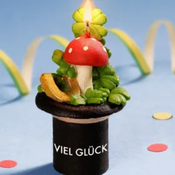 Neujahrskerze Glückszylinder