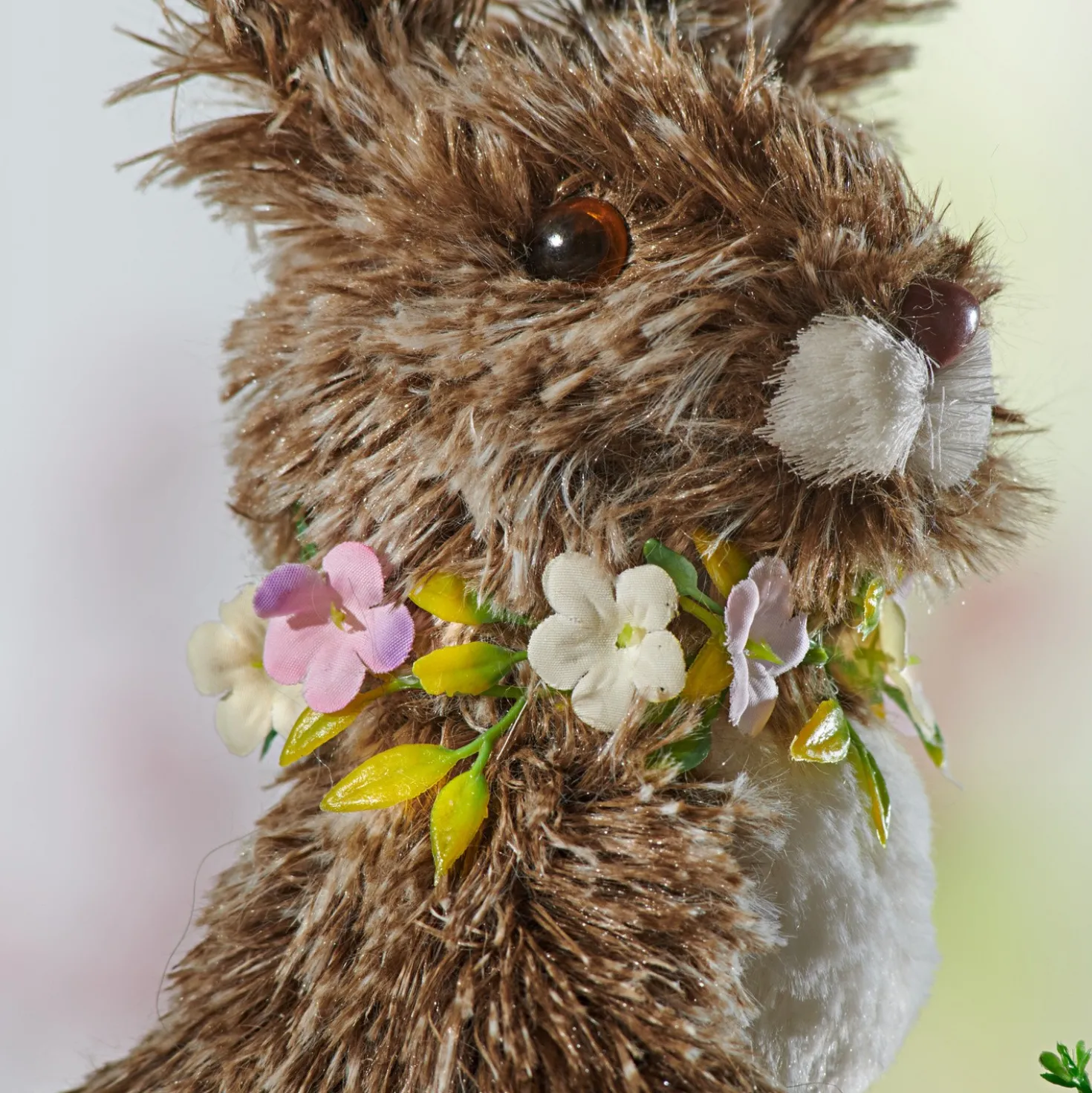 Osterdeko Hase mit Schubkarre "Strubbel" Eldo