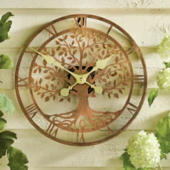 Outdoor Wanduhr Lebensbaum Gainsborough