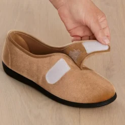 Pantoffel "Alma" beige