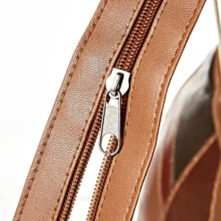 Patchwork Rucksack cognac