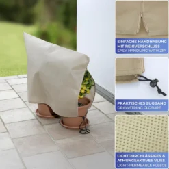 Pflanzenschutz-Vlies 3er Pack 80×60 cm MAXIMEX