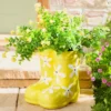 Pflanztopf "Stiefel" gelb Gainsborough