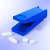 Pillenschneider blau