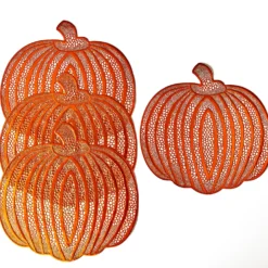 Platzset "Kürbis" goldfarben 4er-Set Eldo