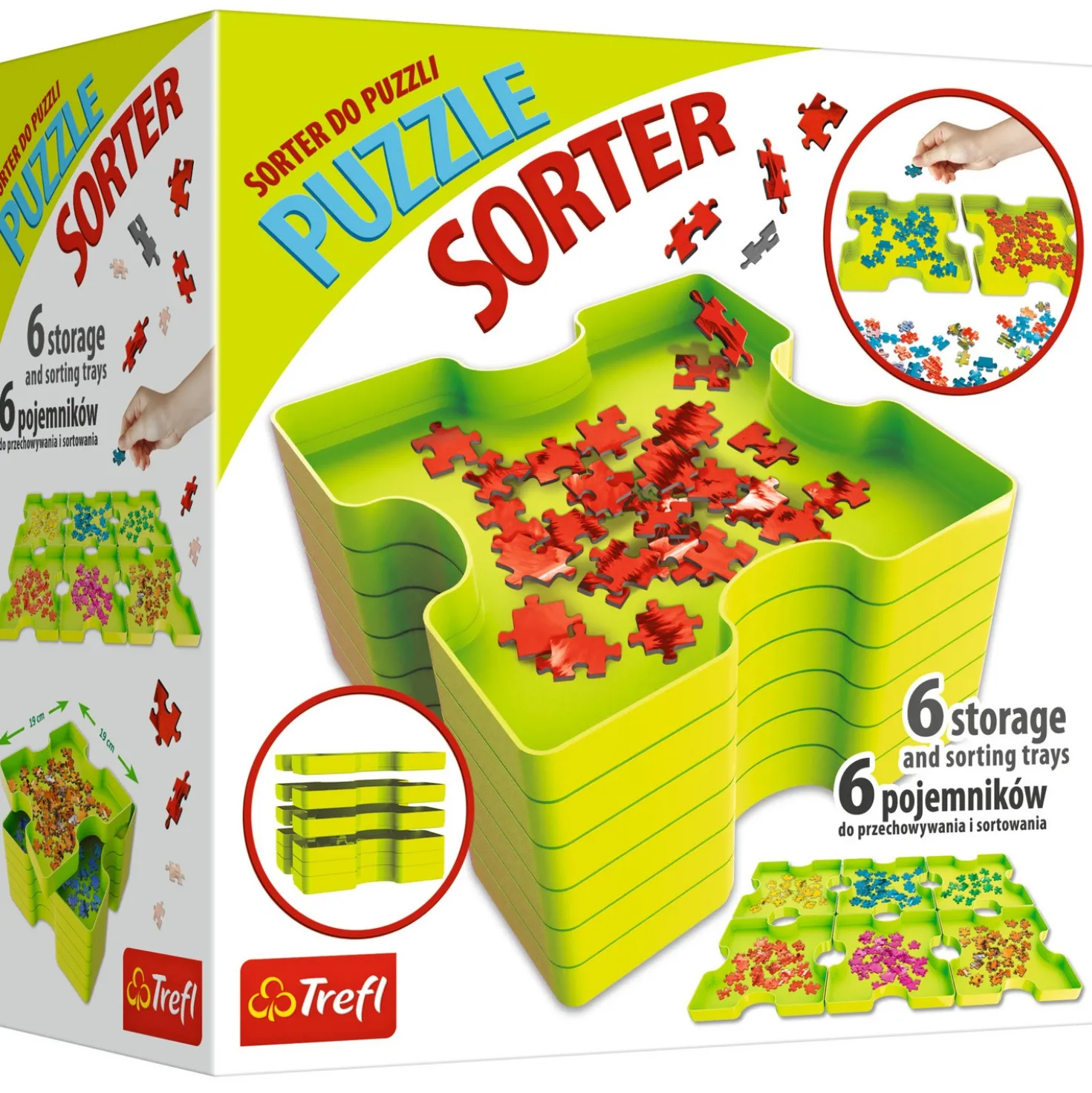 Puzzle-Sortierschalen 6tlg.