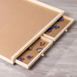 Puzzletisch 360° drehbar mit 4 Schubladen für 1000 Teile