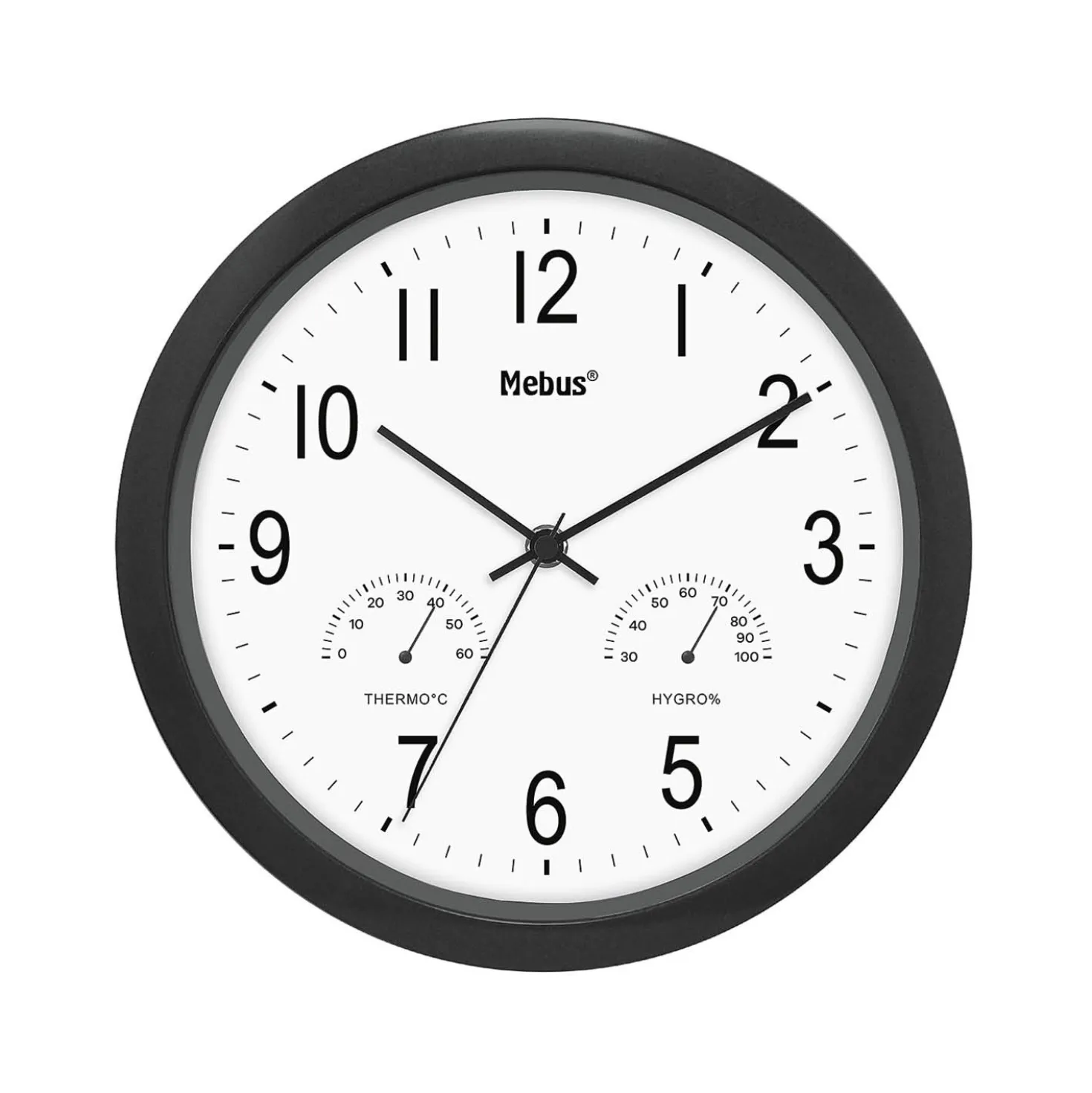 Quarz-Wanduhr MEBUS