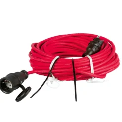 Rasenmäher-Verlängerungskabel 25 m IP44 rot REV RITTER