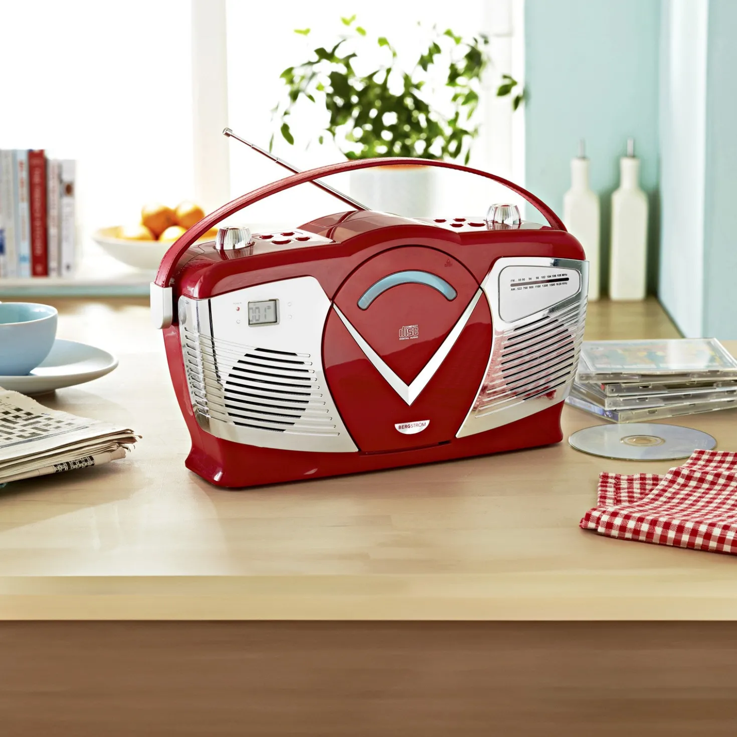 Retro Stereo Anlage Boombox