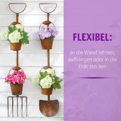 Rustikale Pflanzgefäße