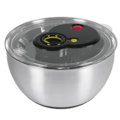 Salatschleuder "Turboline" silberfarben EMSA