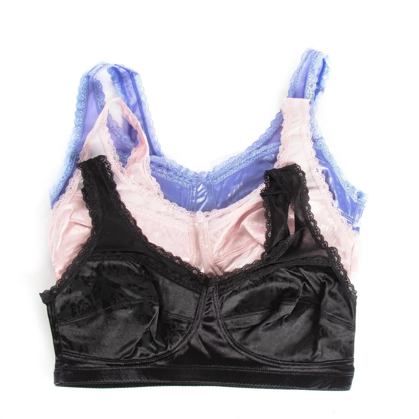 Satin-BH Java, 3er-Set
