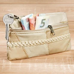 Schlüsseletui beige
