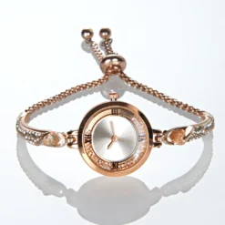 Schmuckuhr rosé-goldfarben