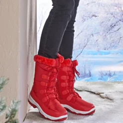 Schneestiefel "Elsbeth" rot