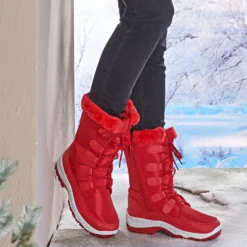 Schneestiefel "Elsbeth" rot