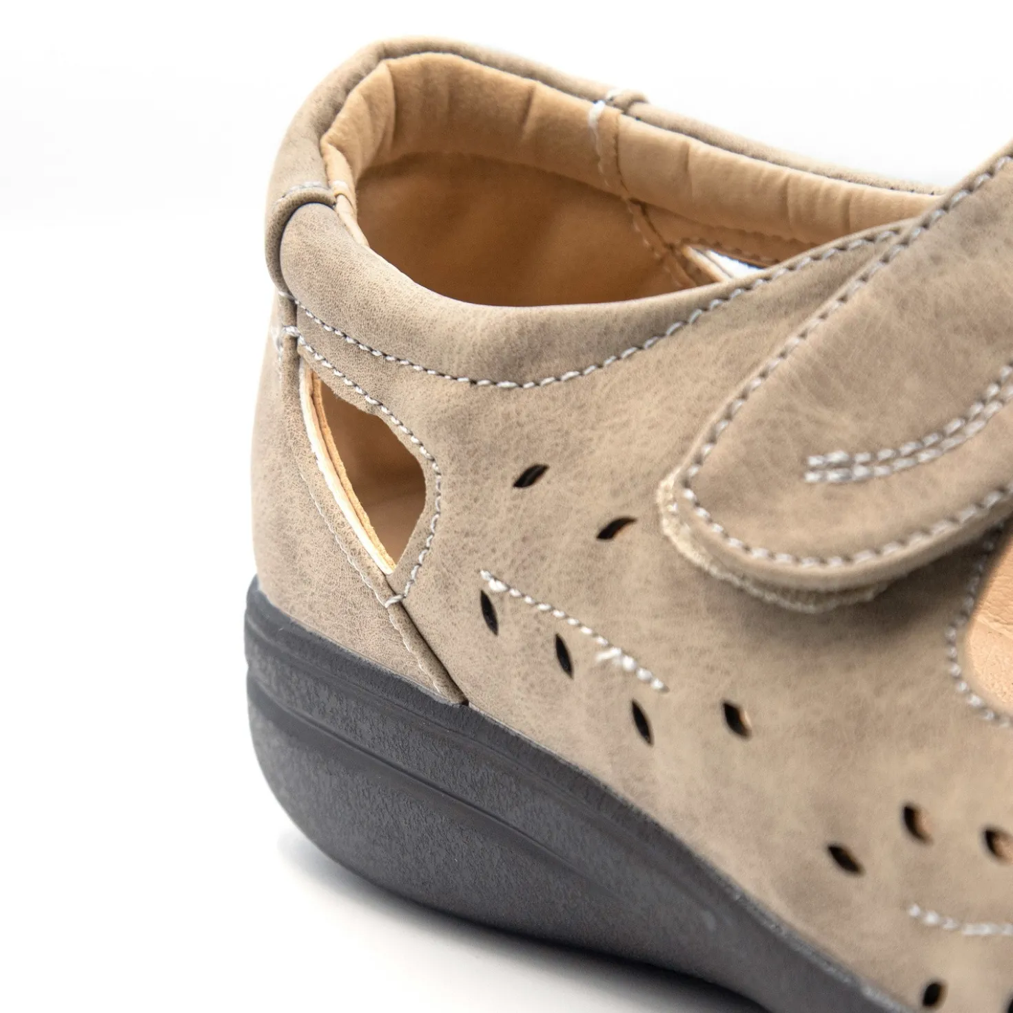 Schuh "Amy" taupe