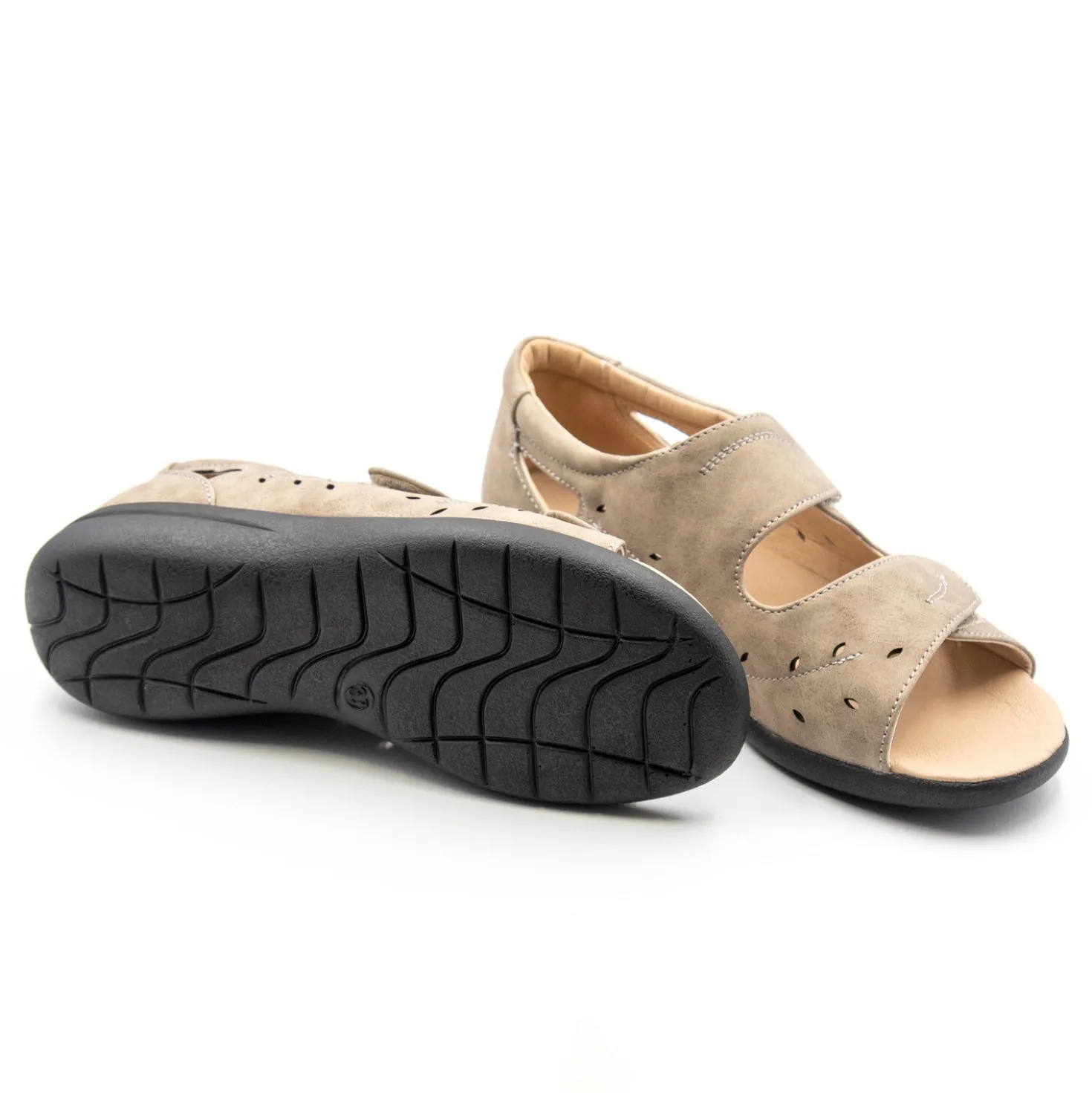Schuh "Amy" taupe