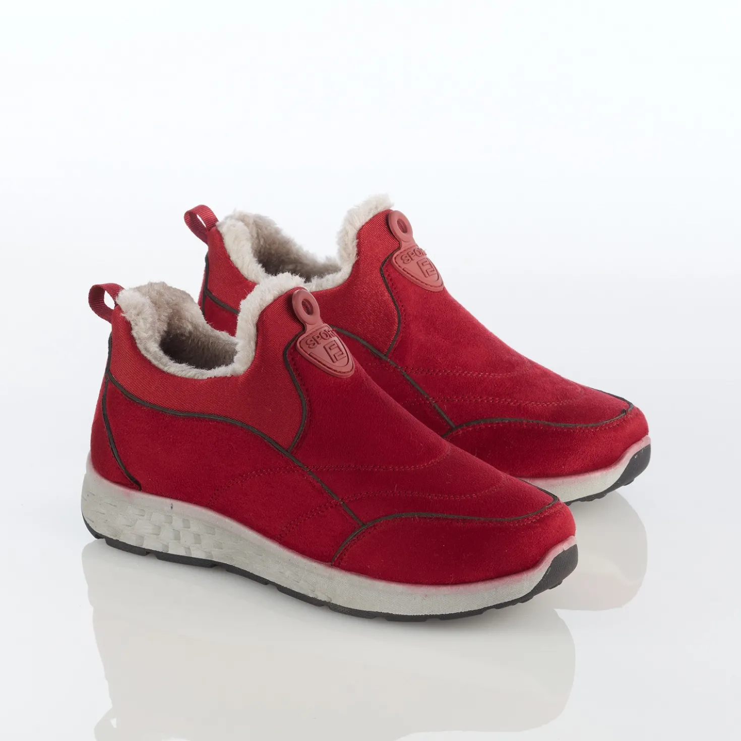 Schuh "Elke" bordeaux