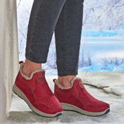 Schuh "Elke" bordeaux
