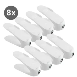 Schuhhalter Weiß 8er Set WENKO