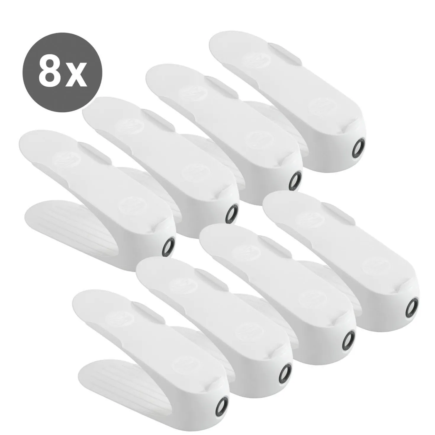 Schuhhalter Weiß 8er Set WENKO