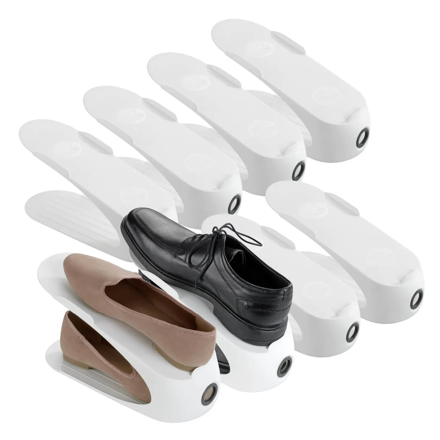 Schuhhalter Weiß 8er Set WENKO
