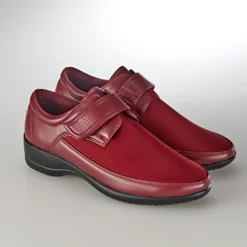 Schuh "Luisa" bordeaux