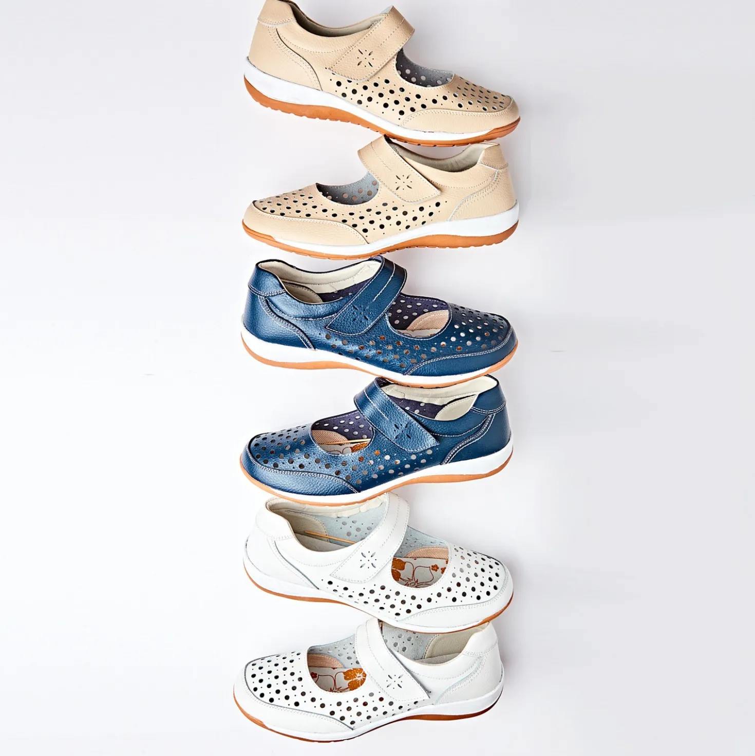 Schuh "Susan" beige