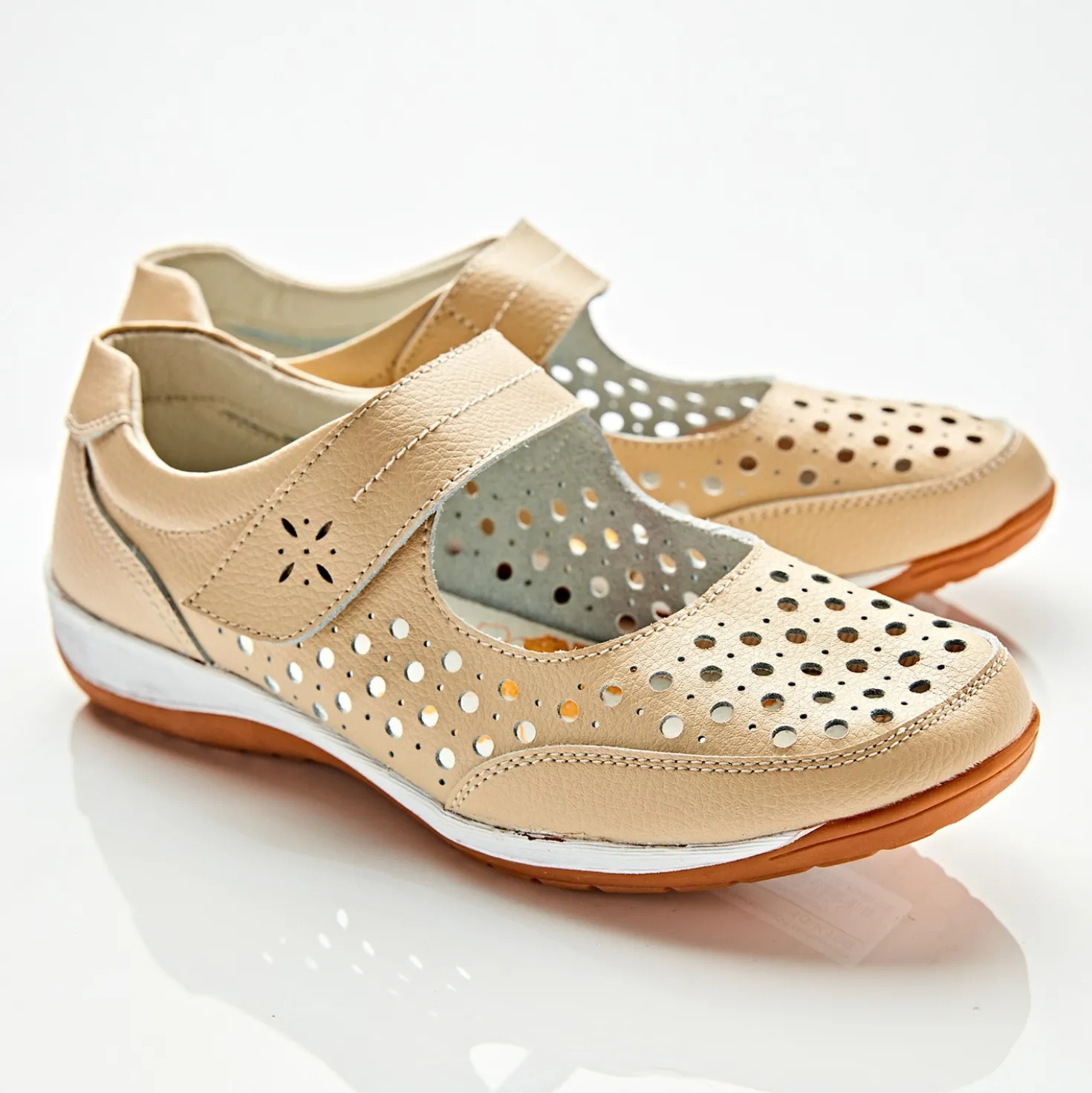 Schuh "Susan" beige