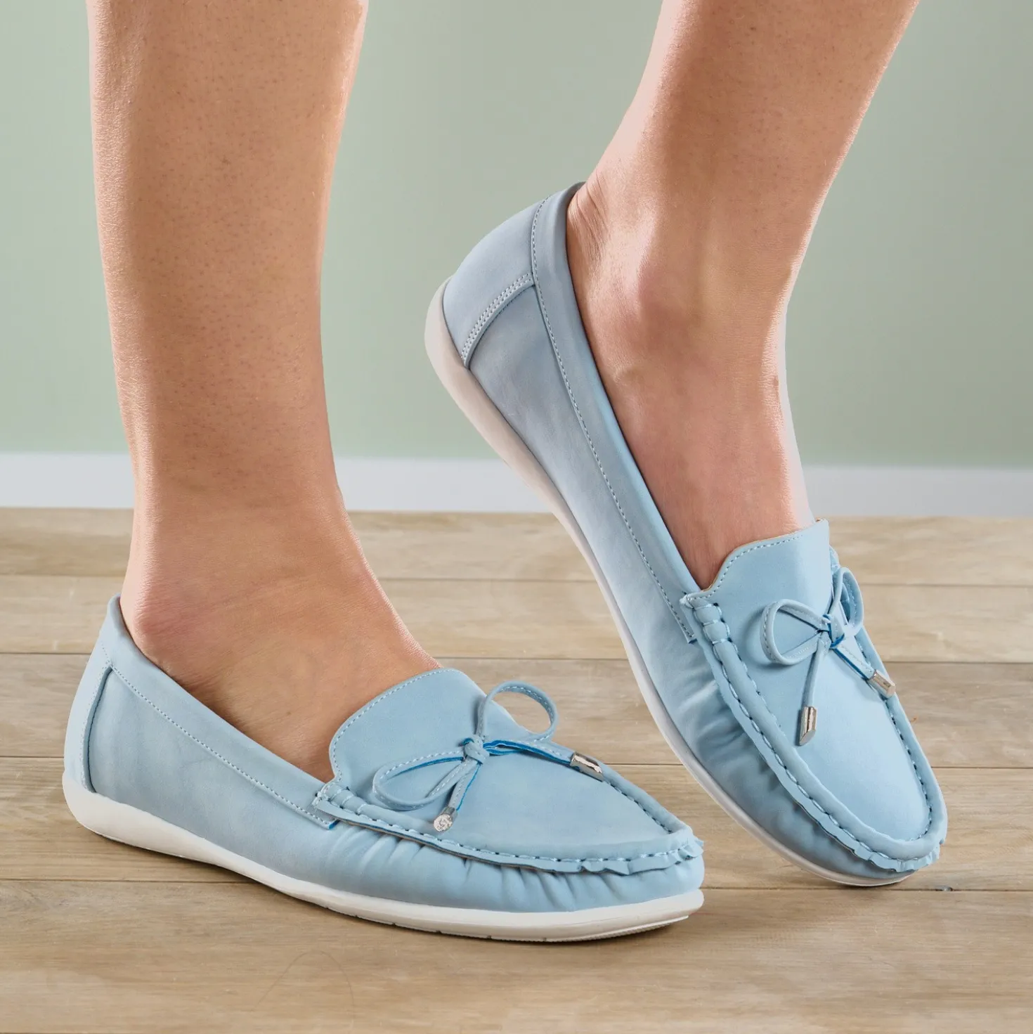 Schuh "Susi" hellblau