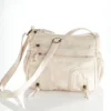 Schultertasche "Jeans" beige