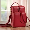 Schultertasche rot Amélie di Santi