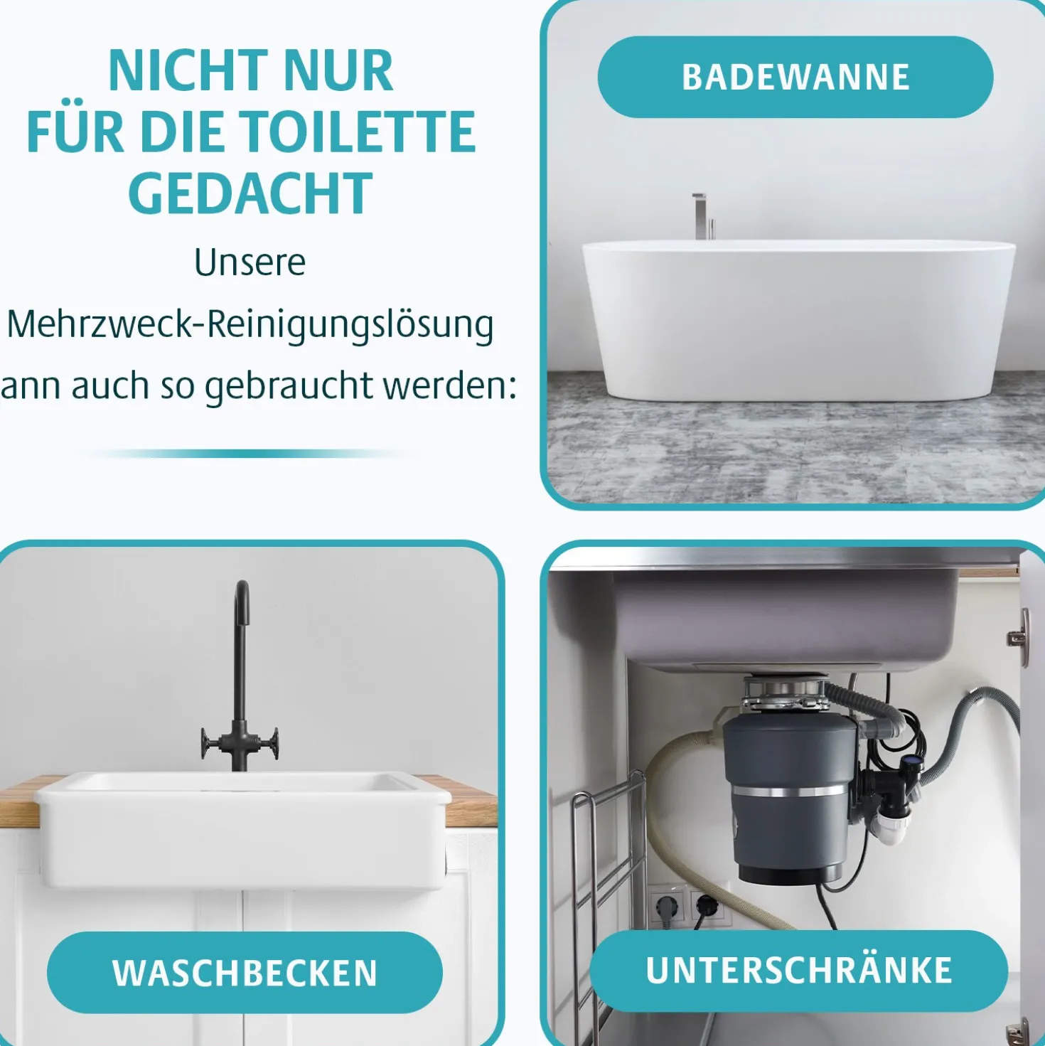 Schäumender WC-Reiniger "Foam & Fizz"