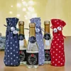 Secco-Flasche mit Geschenkbeutel "Frohe Weihnachten"