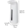 Sensor-Seifen- & Desinfektionsspender „Larino“, 400 ml, weiß WENKO