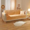 Sesselschoner 3-Sitzer 180 x 150 cm creme Eldo