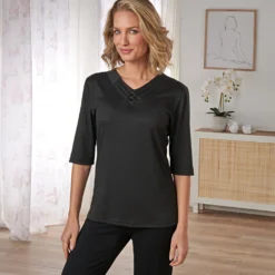 Shirt "Rieke" schwarz Amélie di Santi