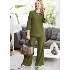 Slinky-Shirt smaragdgrün