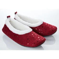 Slipper „Isabelle“ bordeaux