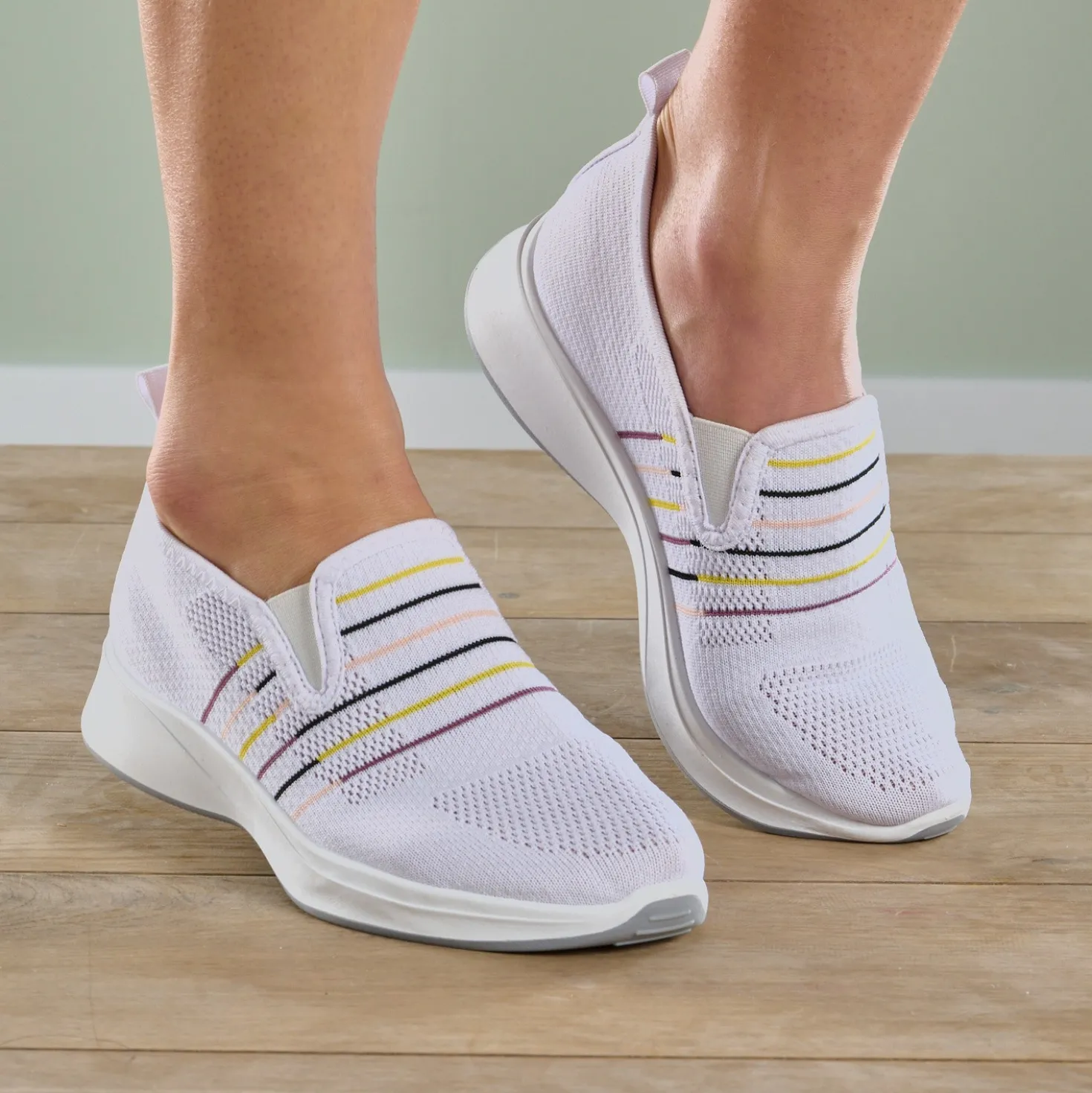 Slipper "Liz" weiß