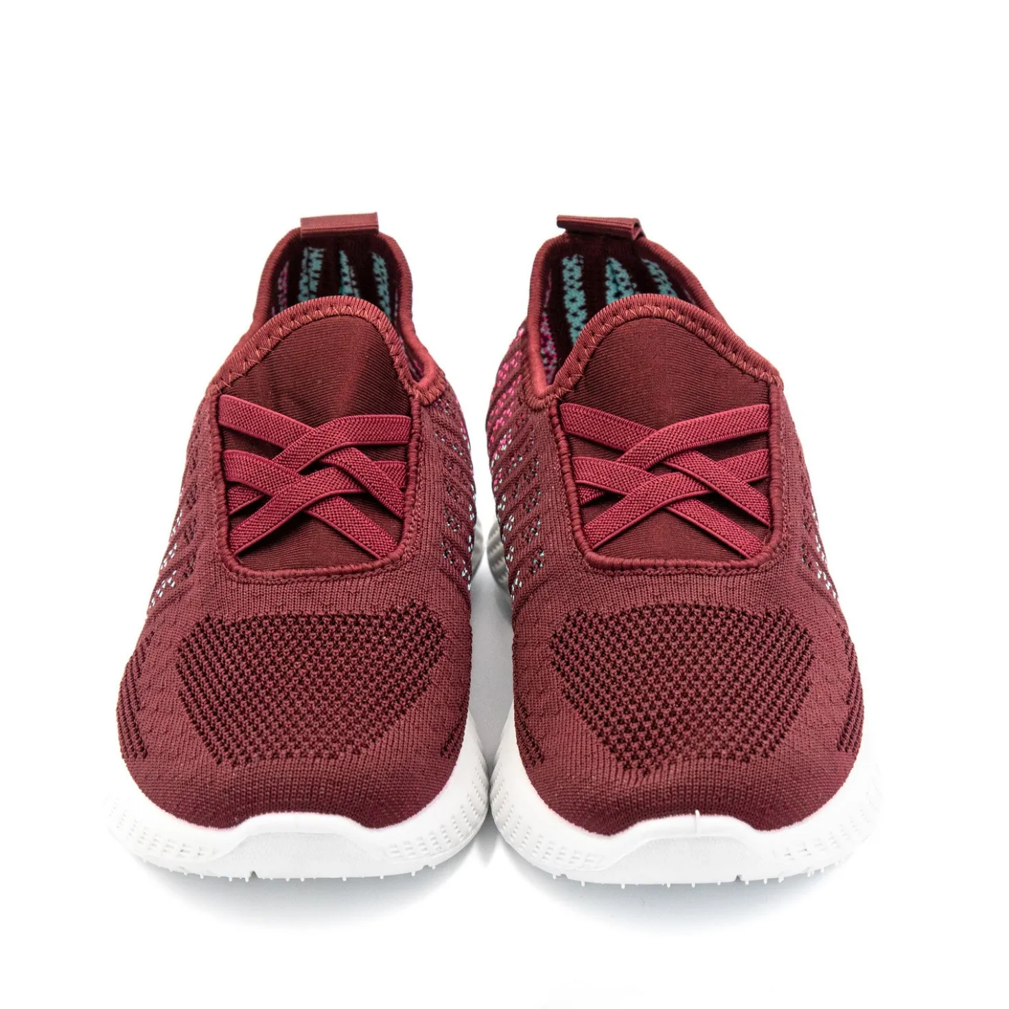 Sneaker elastisch, bordeaux