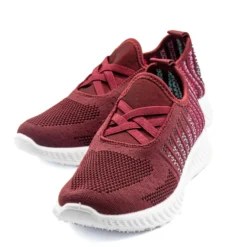 Sneaker elastisch, bordeaux