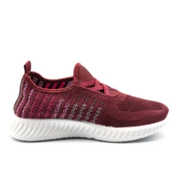 Sneaker elastisch, bordeaux