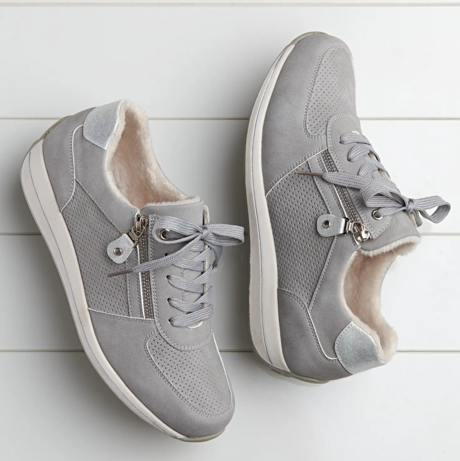 Sneaker "Tanja" grau
