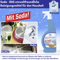 Soda-Haushalts-Reiniger 650 ml, Captain Clean
